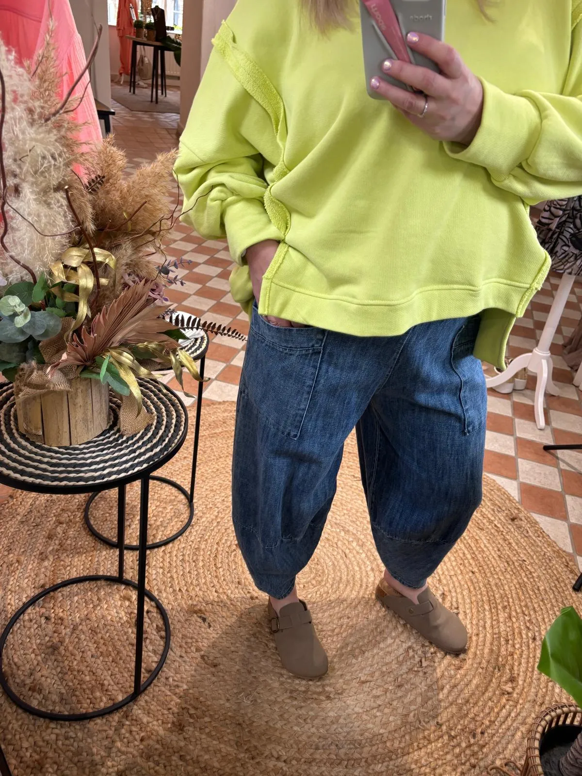 Pocket Joggers - Denim