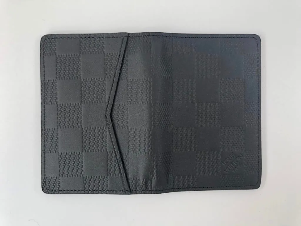 Pocket Organizer Damier Infini Onyx