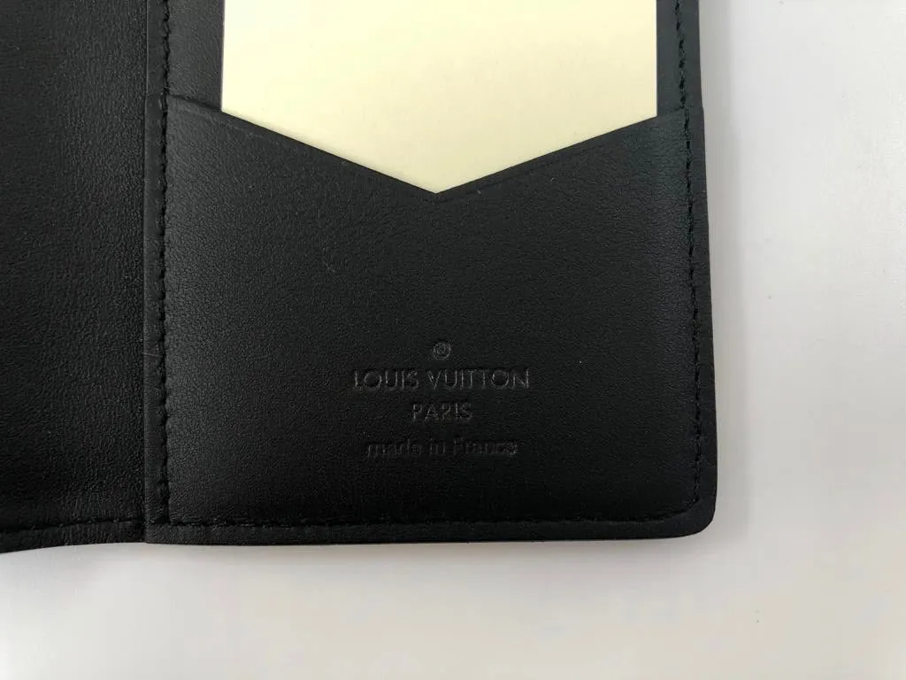 Pocket Organizer Damier Infini Onyx