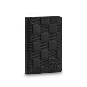 Pocket Organizer Damier Infini Onyx