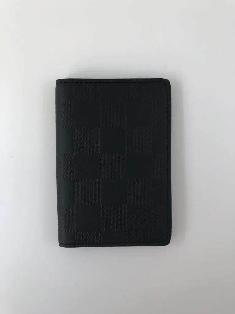 Pocket Organizer Damier Infini Onyx