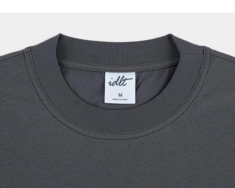 Pocket Outdoor Drop Shoulder T-shirt
