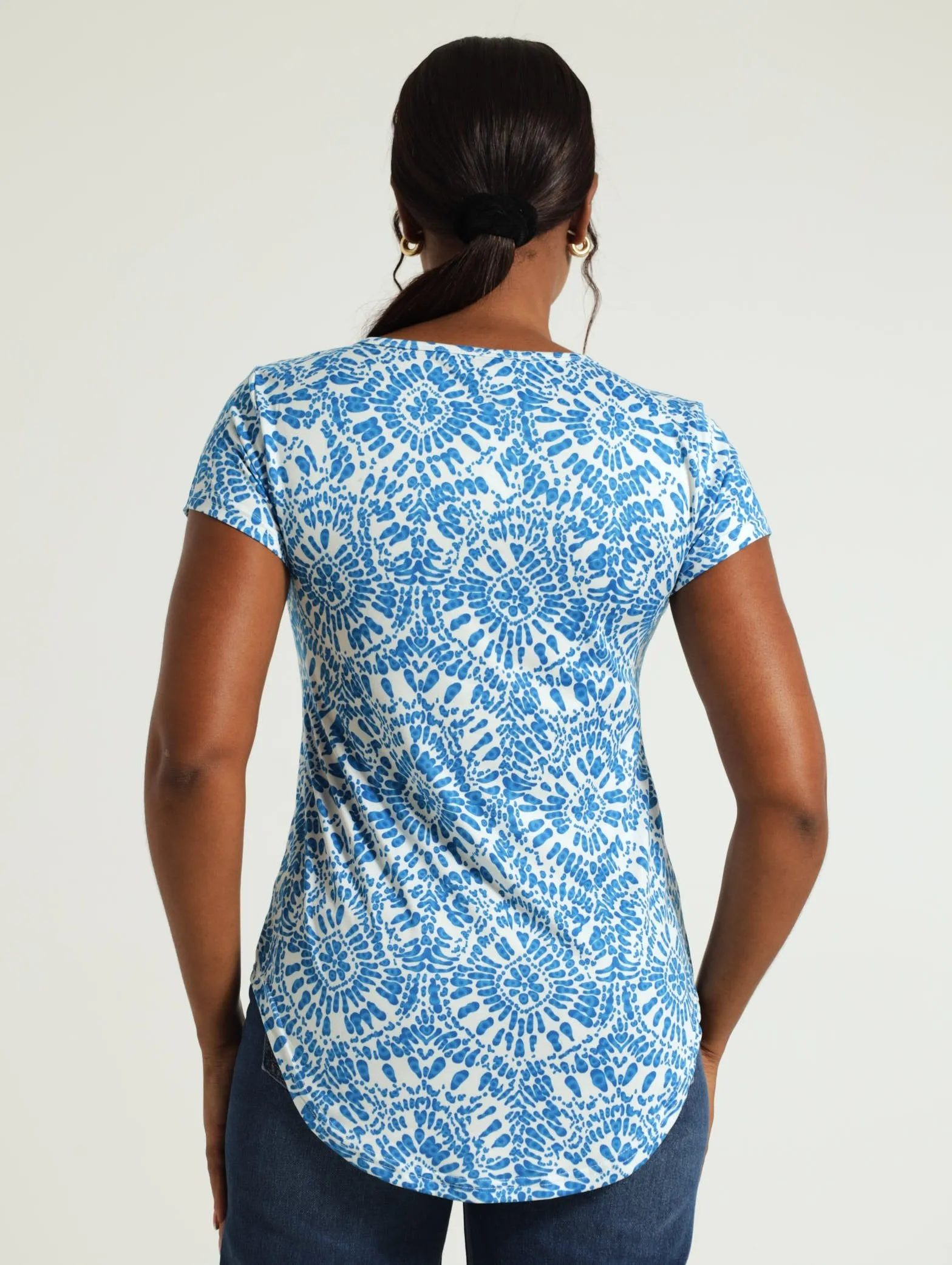 Pocket Tee - Cobalt