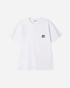 Point Organic Pocket Tee - White