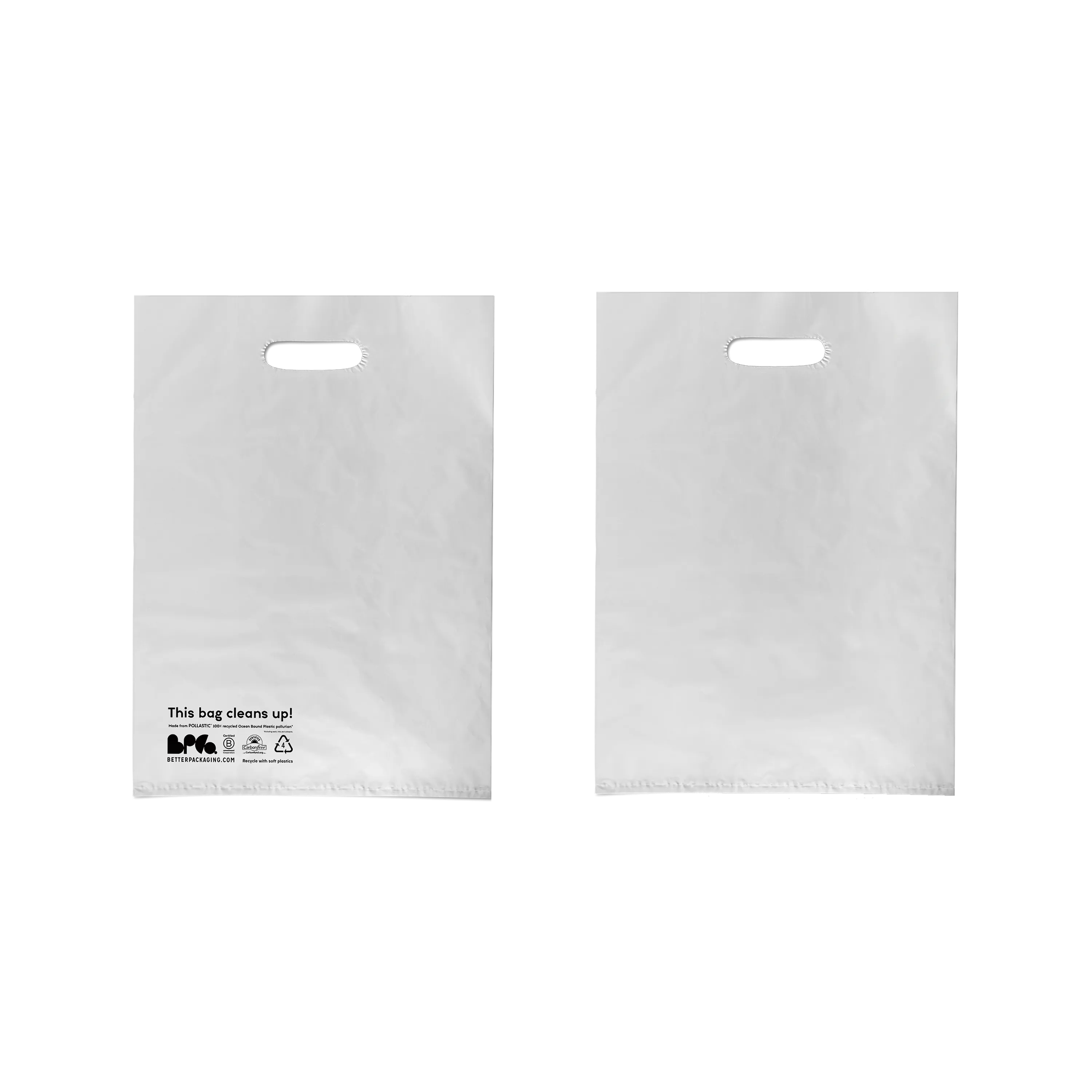 POLLAST!C Reusable Carry Bags