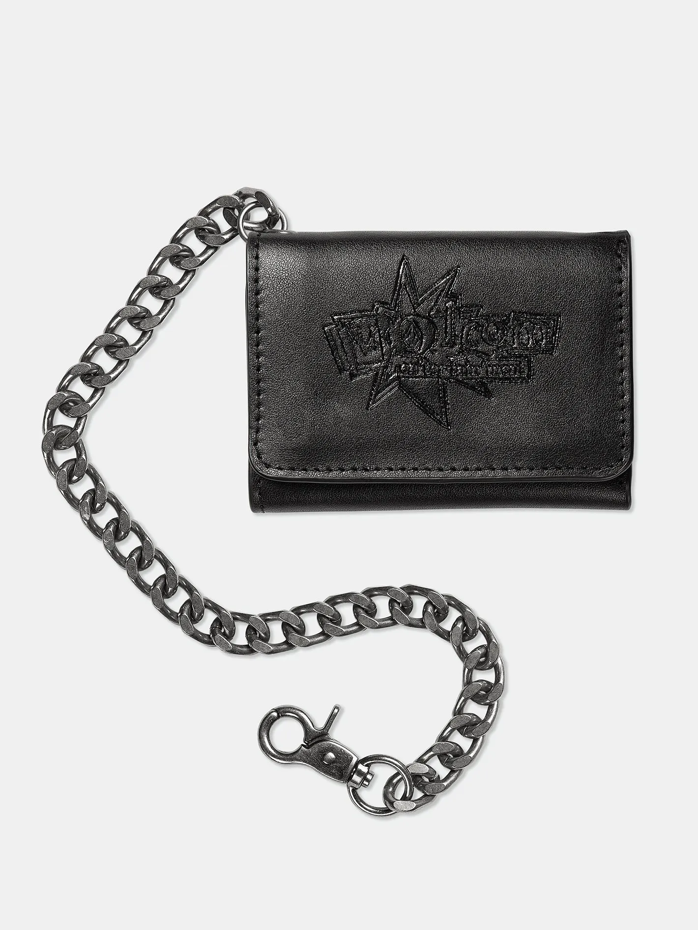 Portefeuille V Ent Leather - BLACK