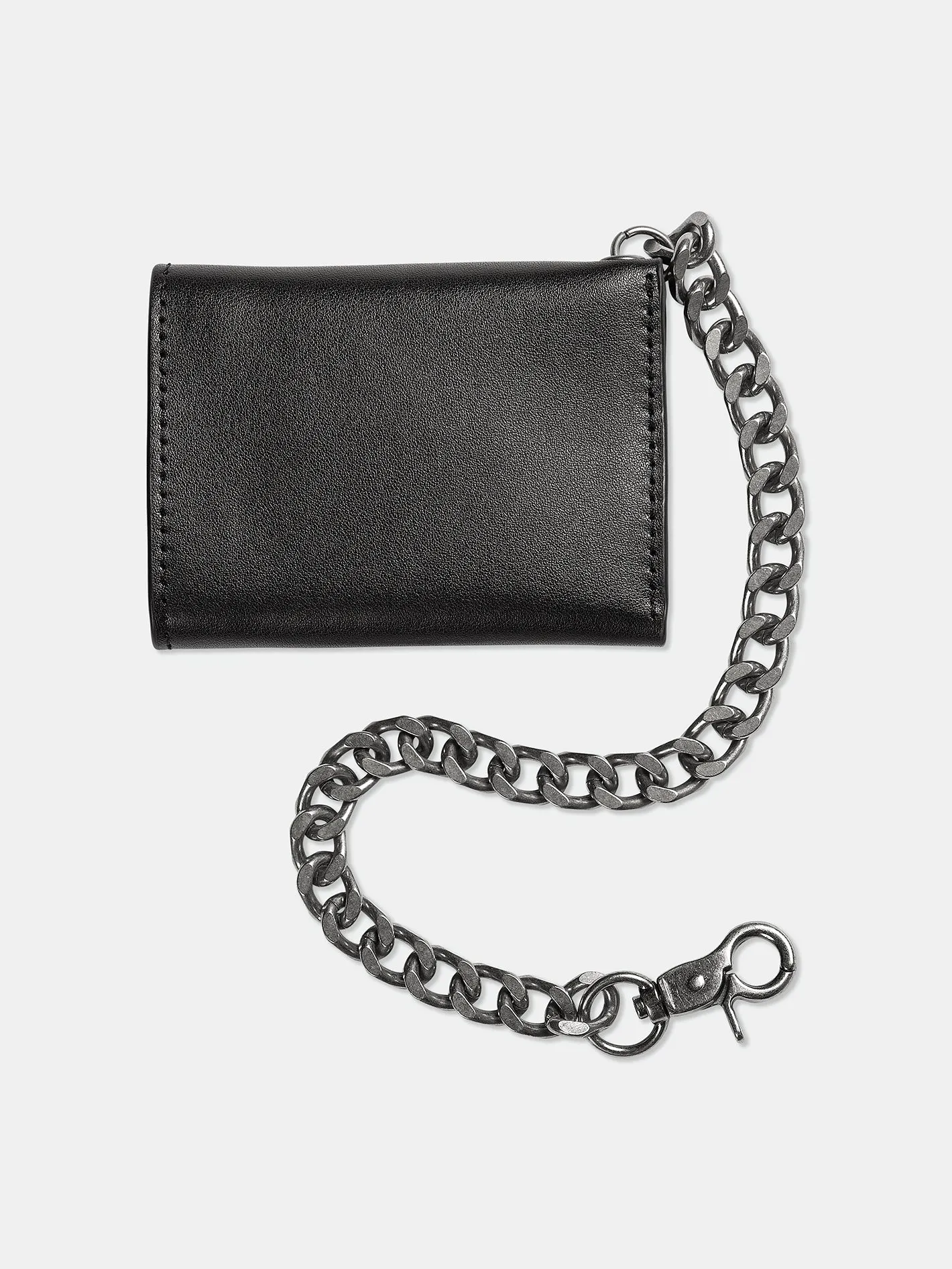 Portefeuille V Ent Leather - BLACK