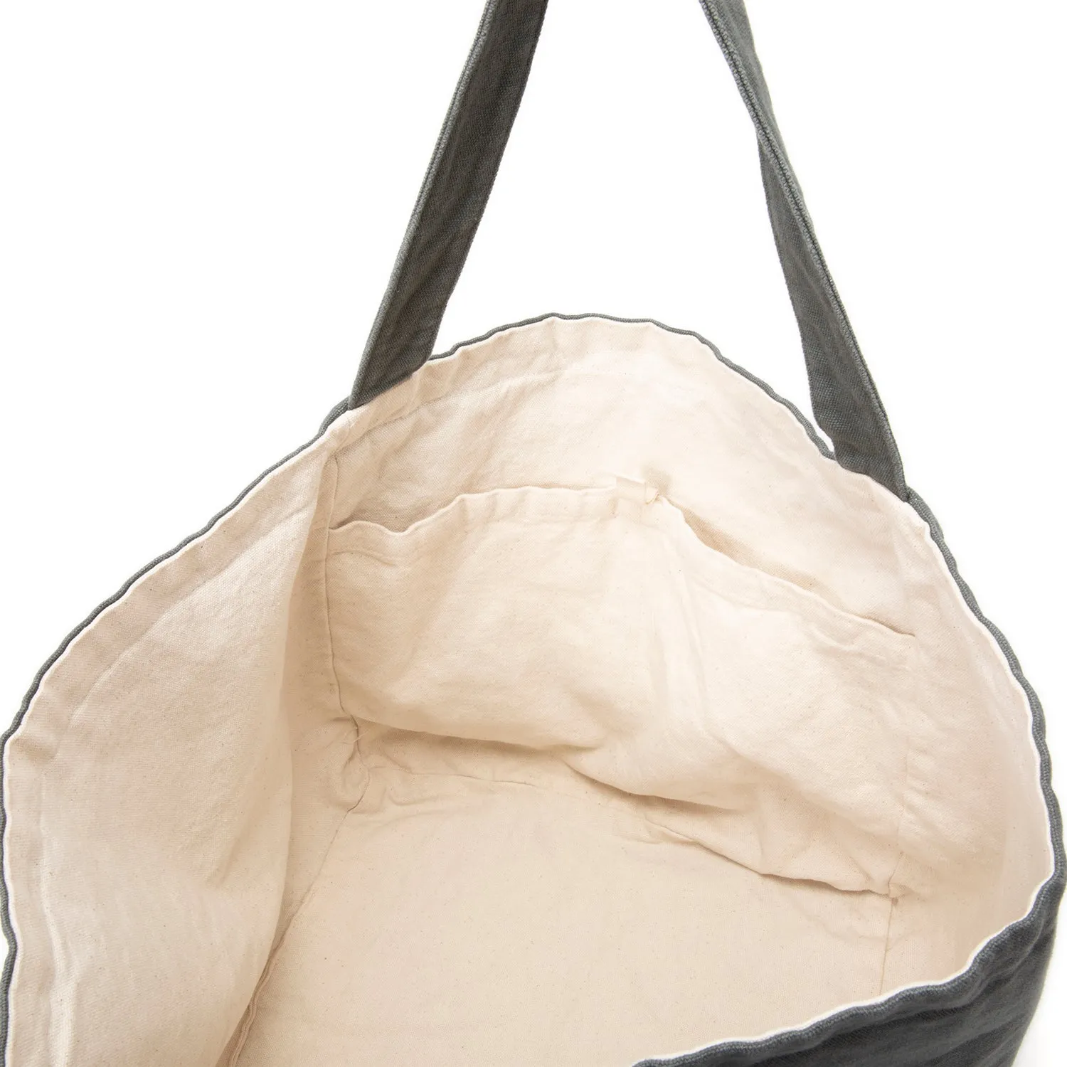pouto | ポウト　CANVAS CUBE TOTE LARGE