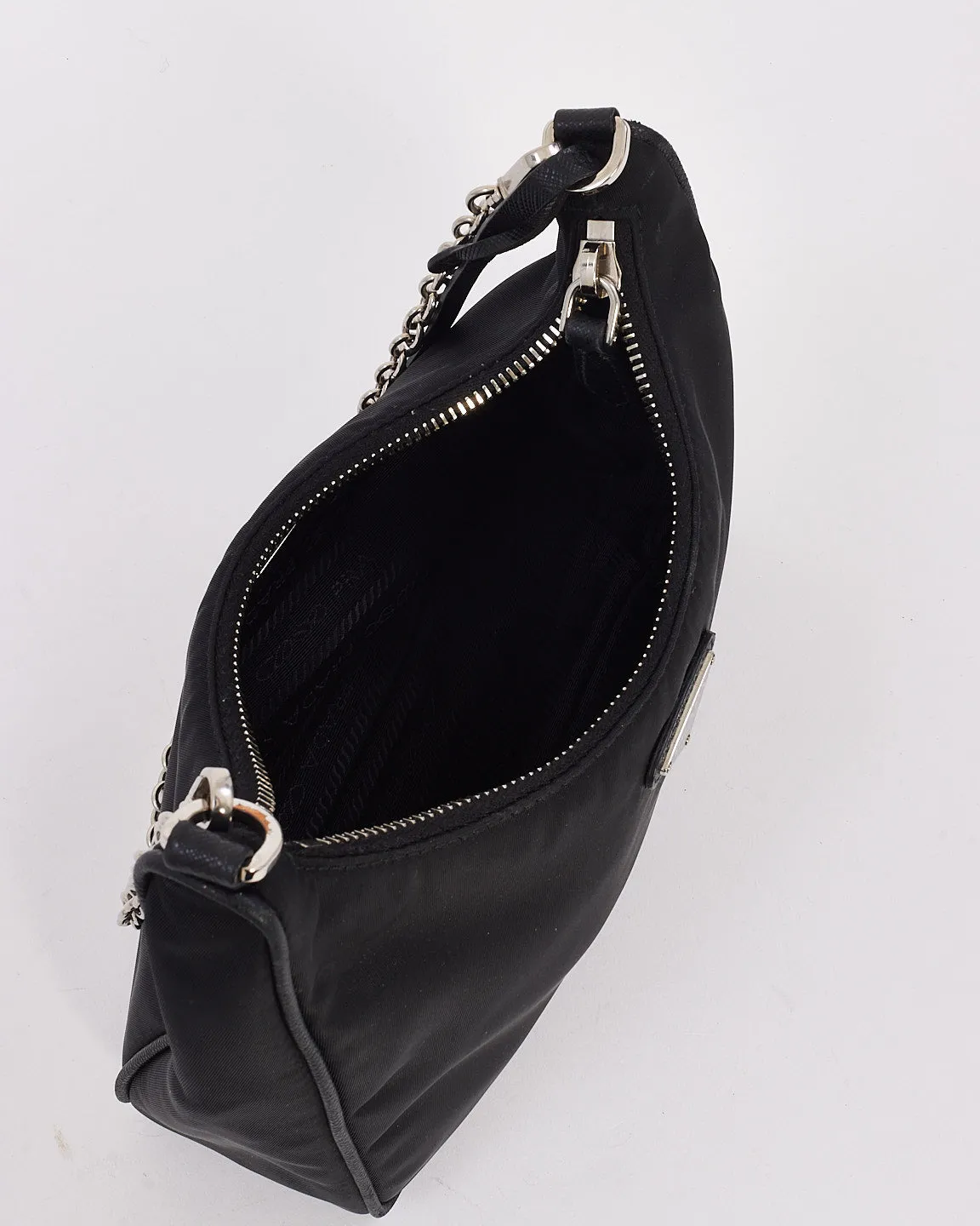 Prada Black Nylon Tessuto Re Edition 2005 Bag