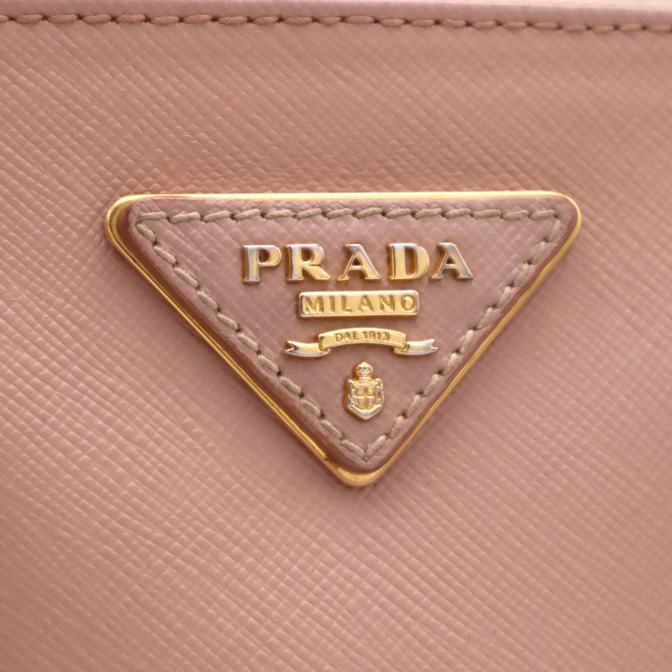 Prada Saffiano Galleria Double Zip Tote Bag