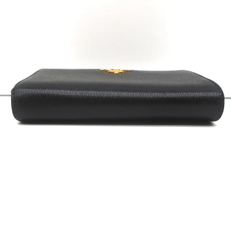 Prada Saffiano Leather Wallet Black