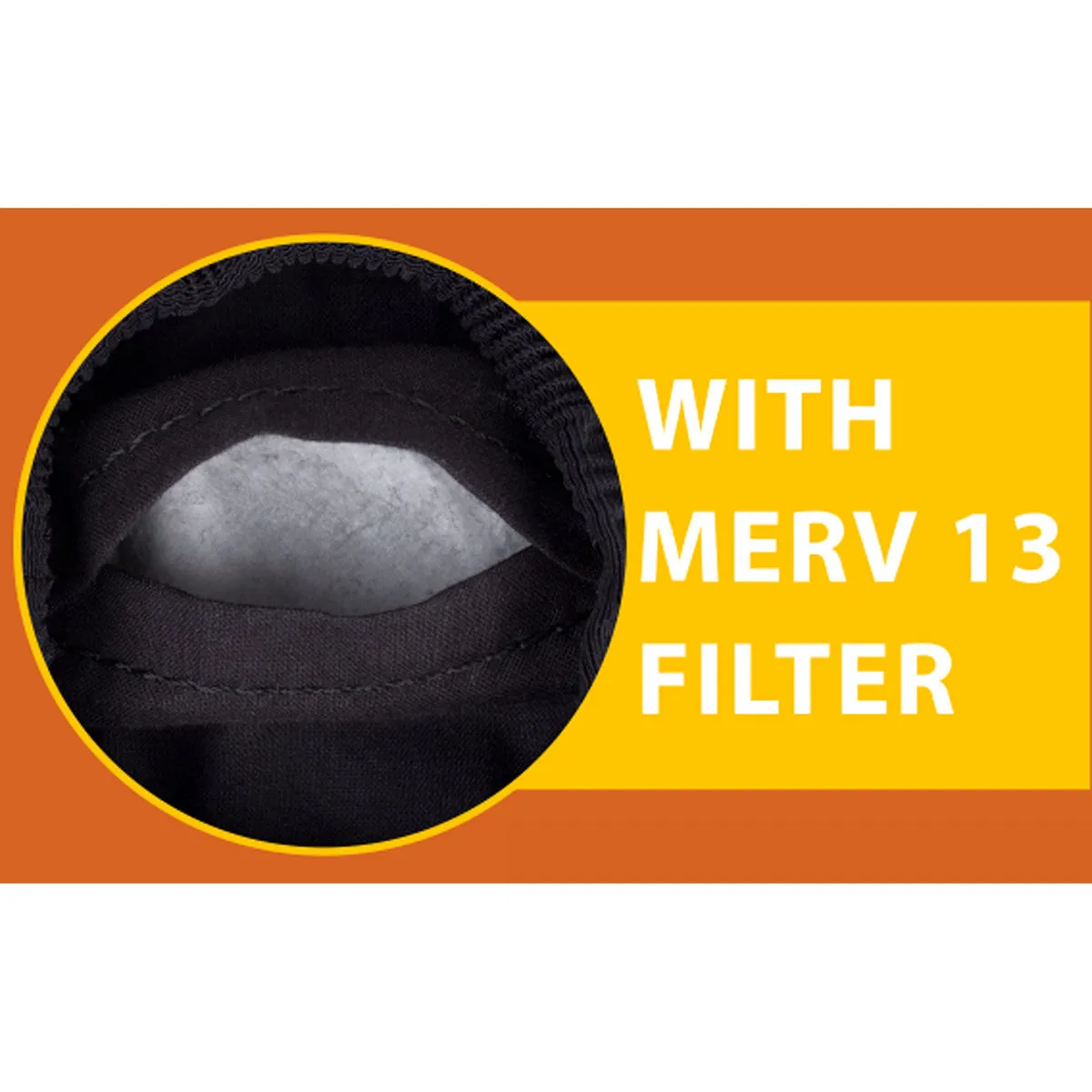 Protec Instrument Bell Cover with MERV 13 Filter Ideal for Saxophone A361