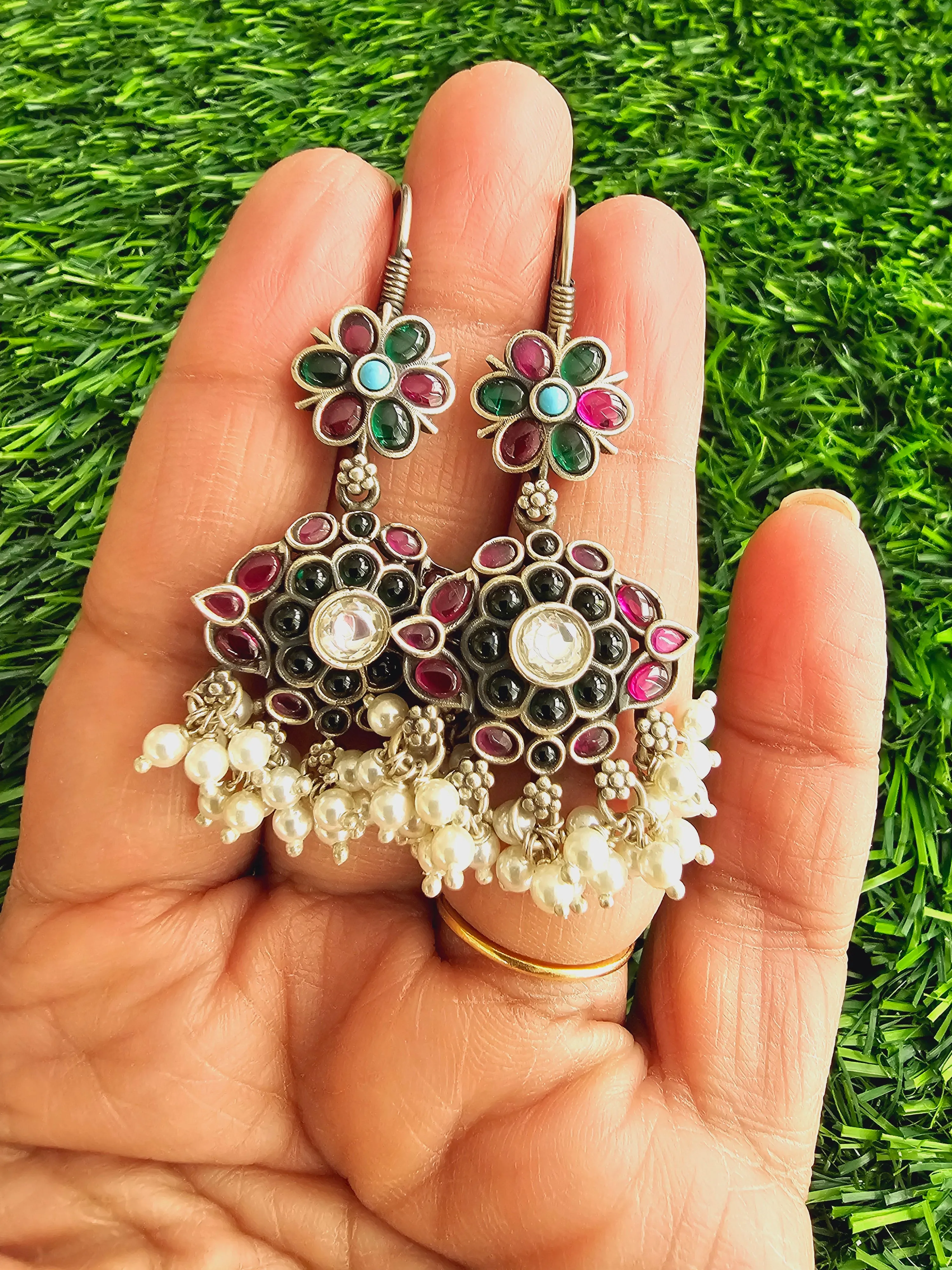 Pure 925 Silver Earrings
