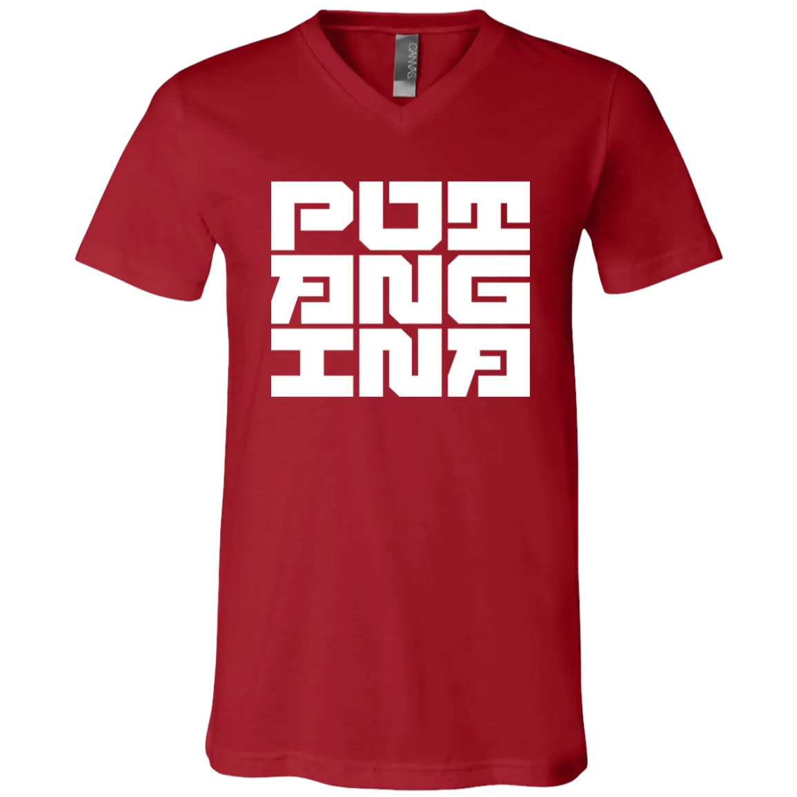 Putangina Square Unisex Jersey V-Neck T-Shirt