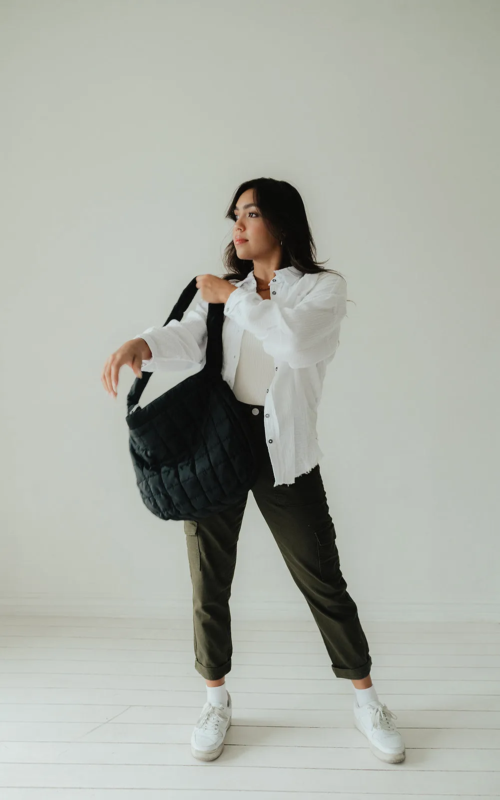 Quilted Crossbody Bag