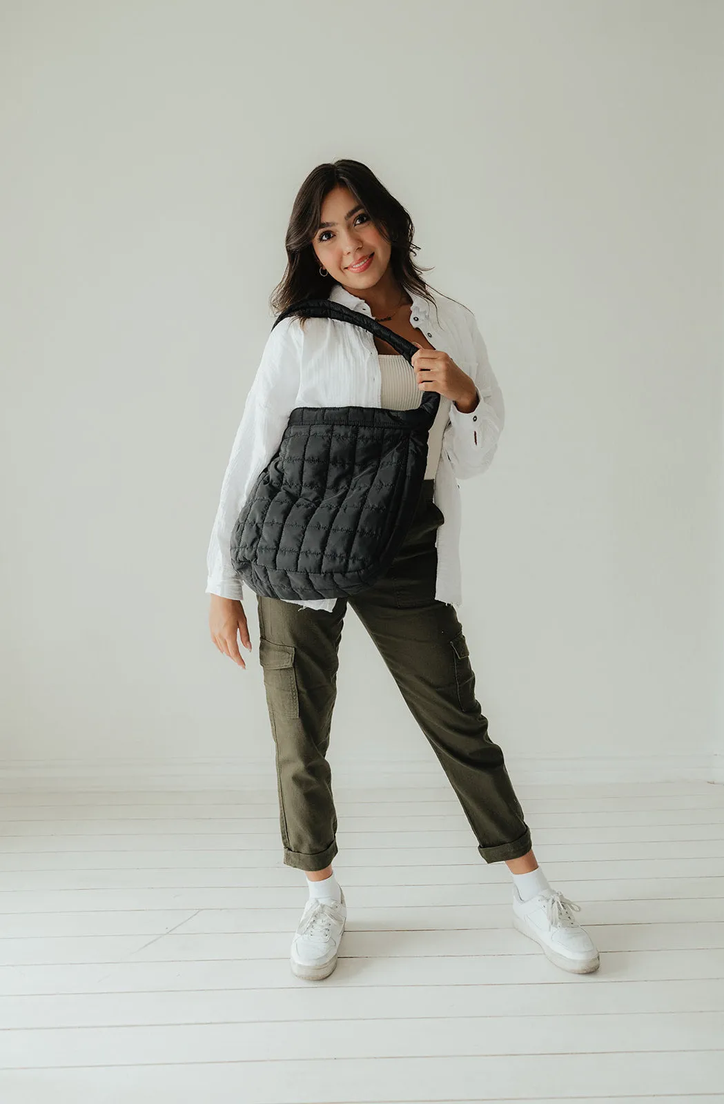 Quilted Crossbody Bag
