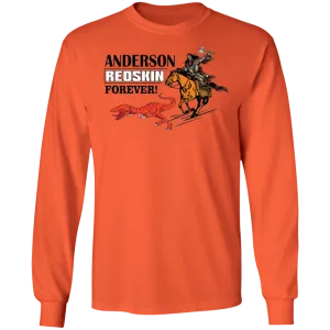 "REDSKIN FOREVER" Long Sleeve (Orange) 2