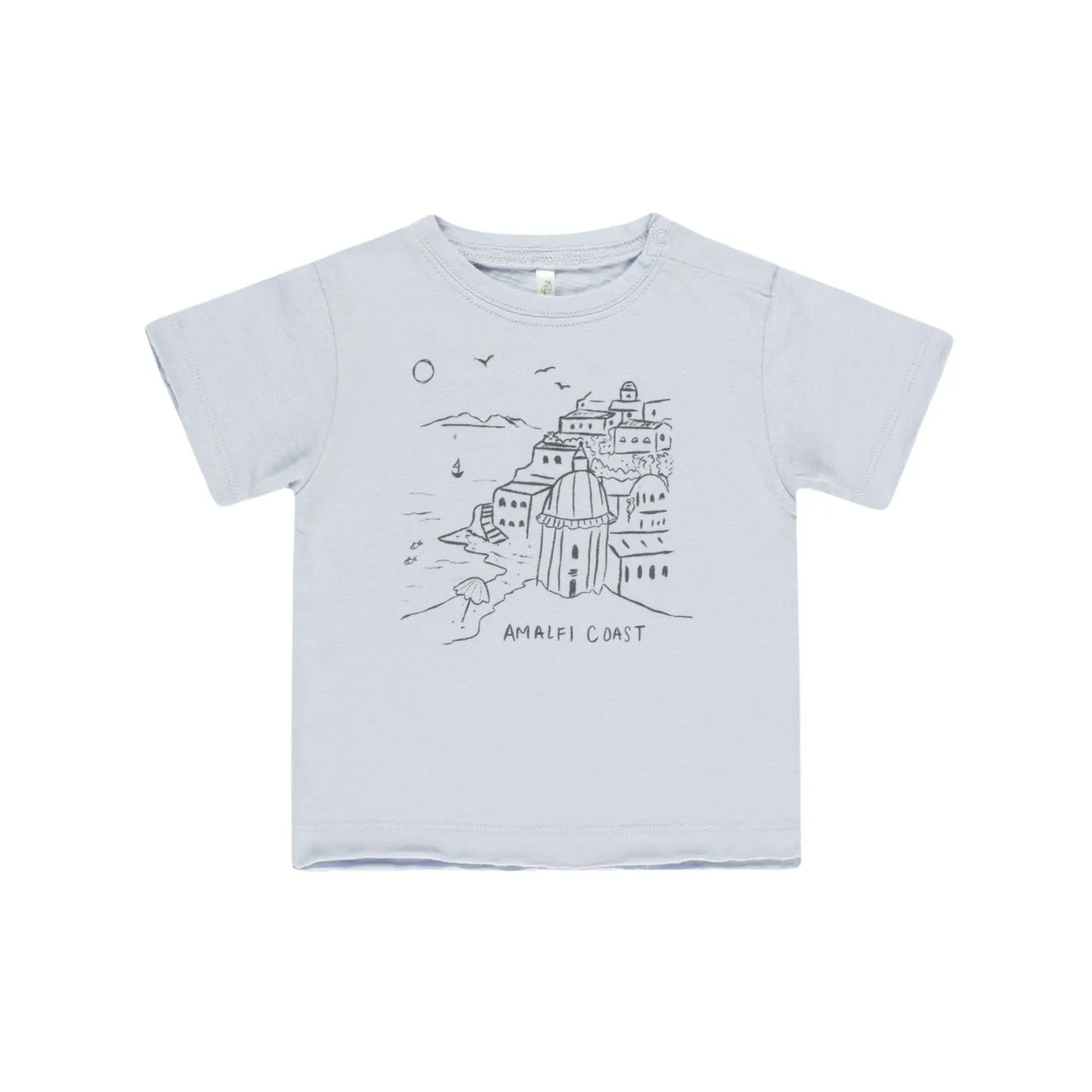 Raw Edge Tee || Amalfi Coast