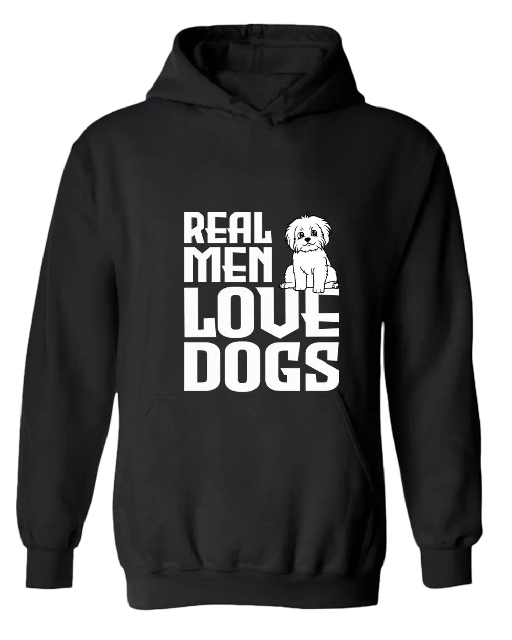 Real men love dogs hoodie, dog pet lover hoodies