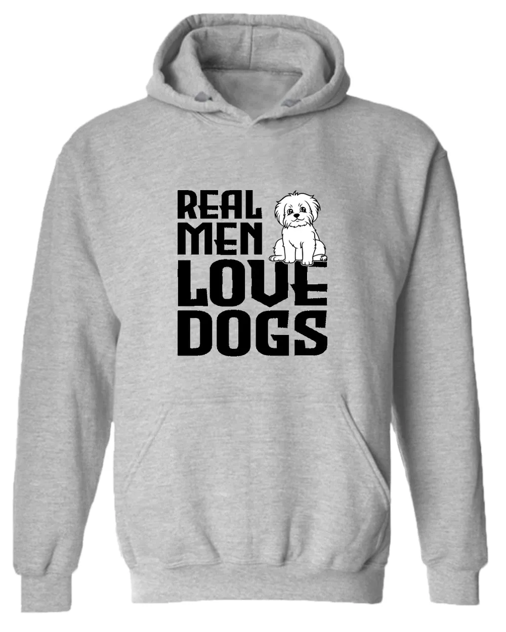 Real men love dogs hoodie, dog pet lover hoodies