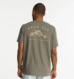 Redfish Camo Pocket Tee