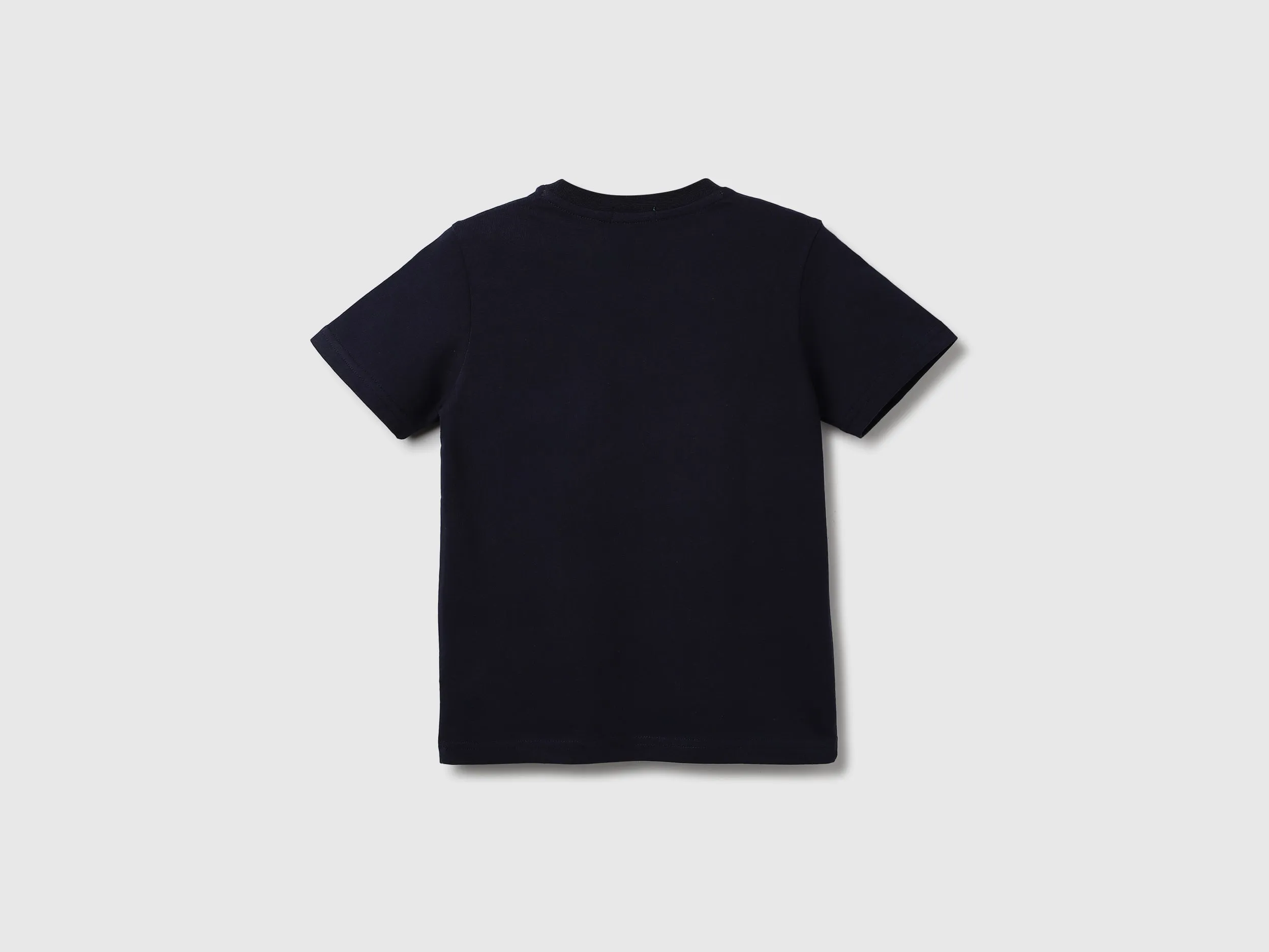 Regular Fit Round Neck Monotone T-Shirt
