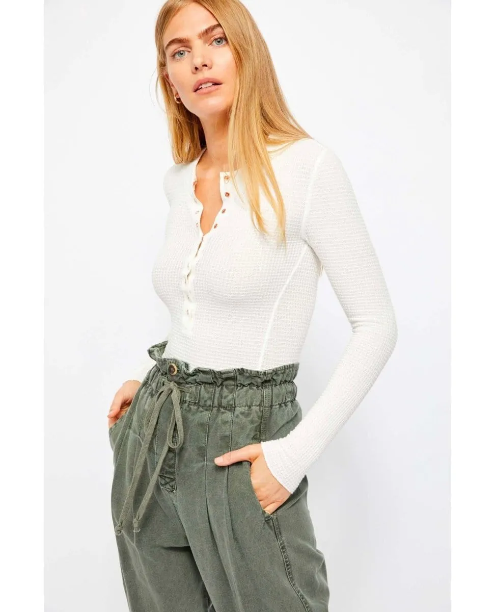 Restocked One of the Girls Thermal Ivory