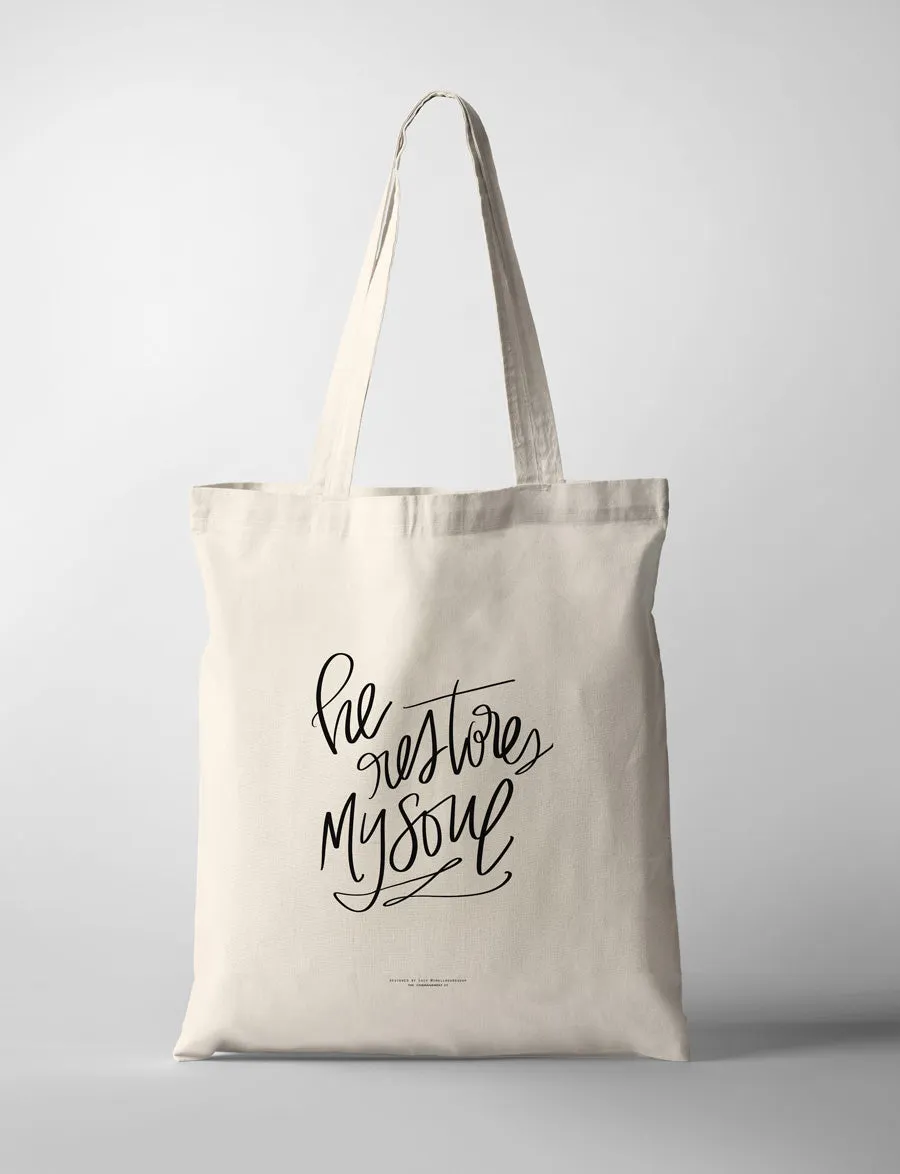 Restores {Tote Bag}