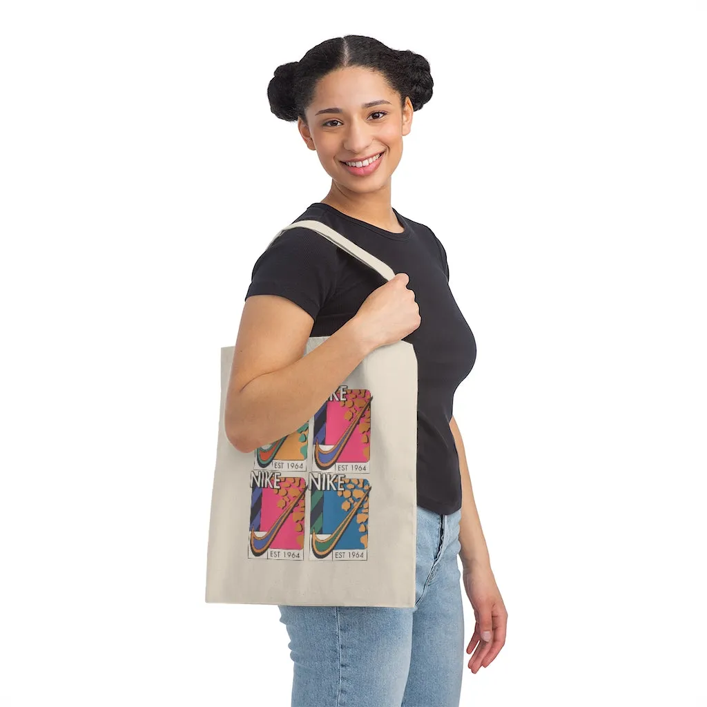 Retro Nike Design Canvas Bag