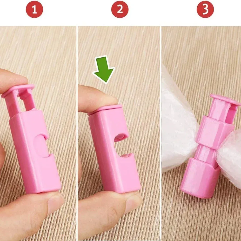 Reusable Food Sealing Clips for Bags
