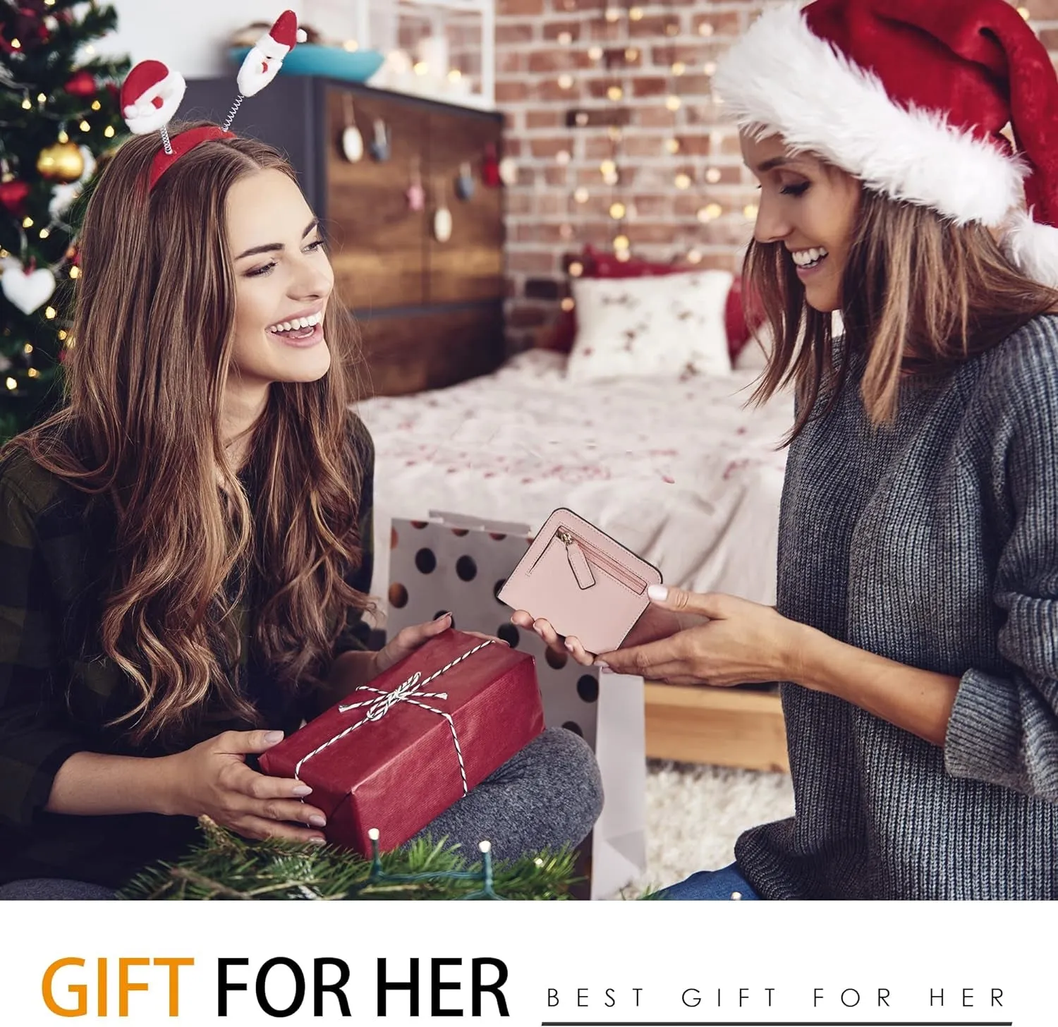 RFID Blocking Bifold Wallet Small Wallets for women