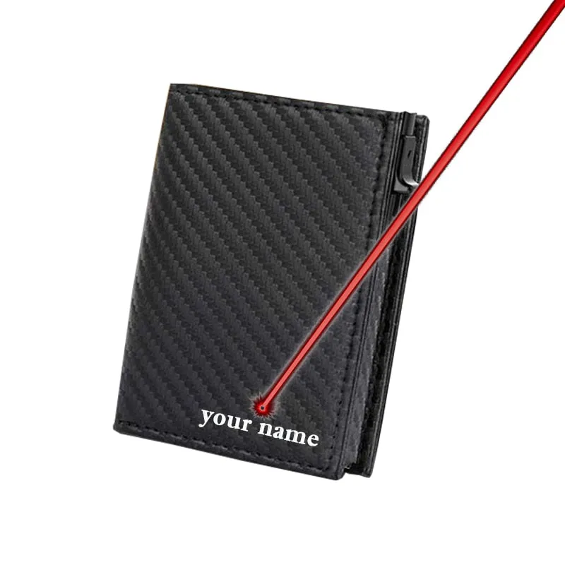 RFID Blocking Carbon Wallet for Men
