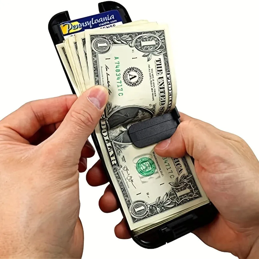 RFID Blocking Metal Minimalist Wallet