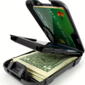 RFID Blocking Metal Minimalist Wallet