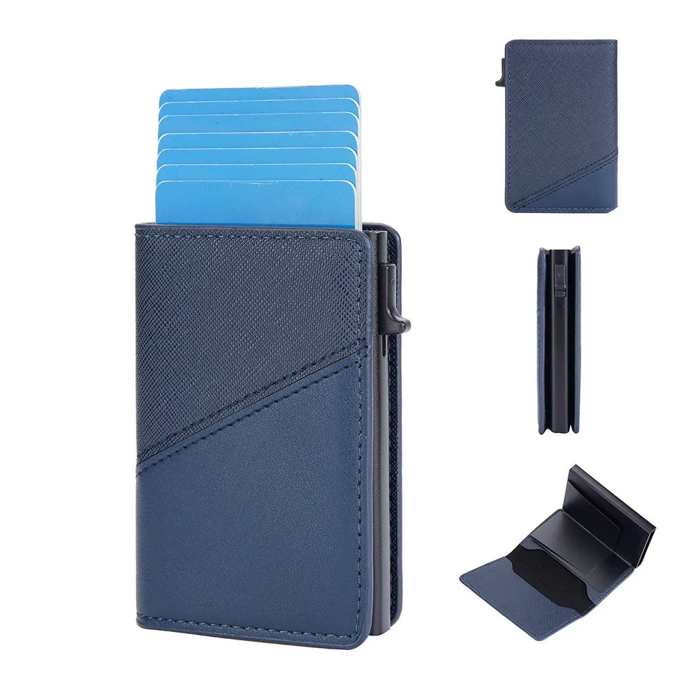 RFID Blocking Smart Leather Wallet