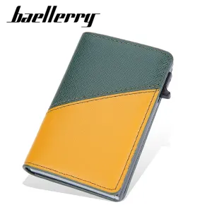 RFID Blocking Smart Leather Wallet