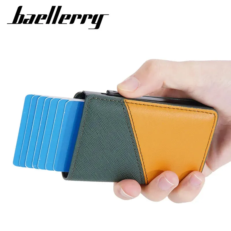 RFID Blocking Smart Leather Wallet