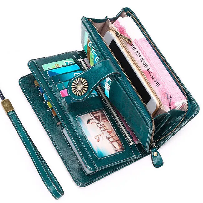 RFID Large-Capacity Women's Wallet