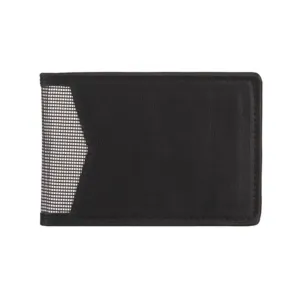 RFID Steel Style Wallet - Black