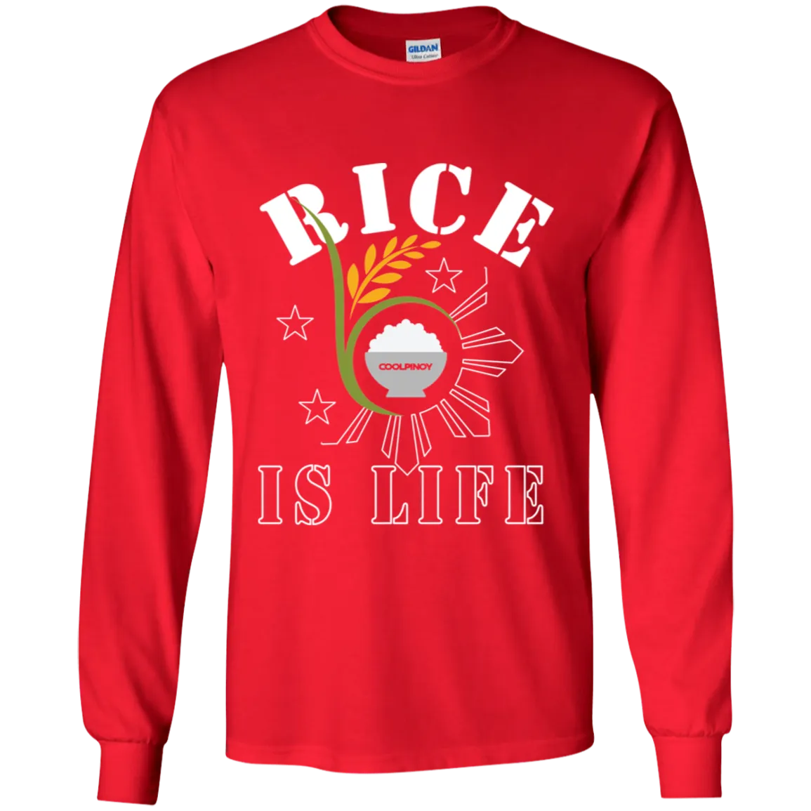 RIce is Life Seeds Unisex Youth Long Sleeve T-Shirt