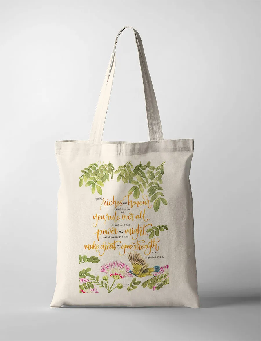 Riches and Honour {Tote Bag}