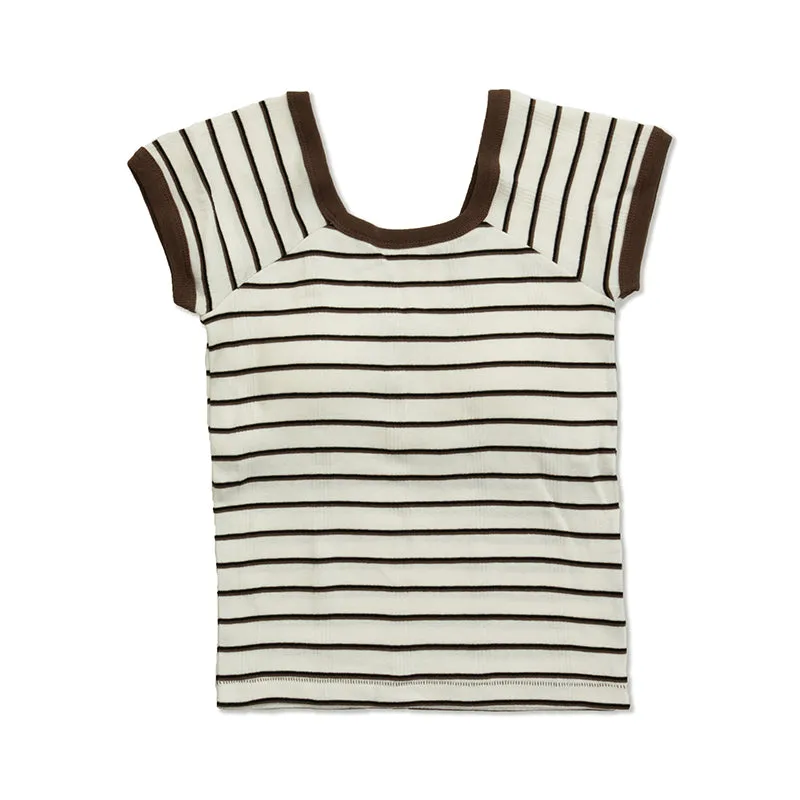 Robert P. Miller | ロバート ピー. ミラー　FRENCH SLEEVE TEE PLAIN