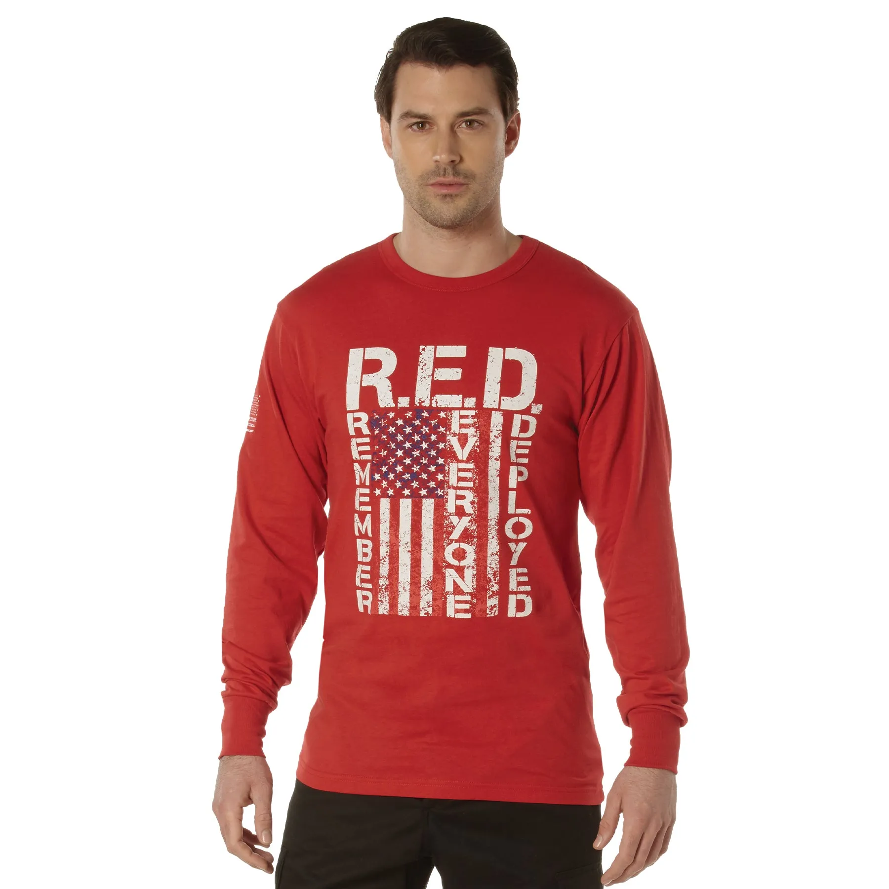 Rothco R.E.D. (Remember Everyone Deployed) Long Sleeve T-Shirt