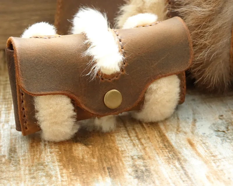 Rustic Leather Handbag - Tote Bag By the Mountain