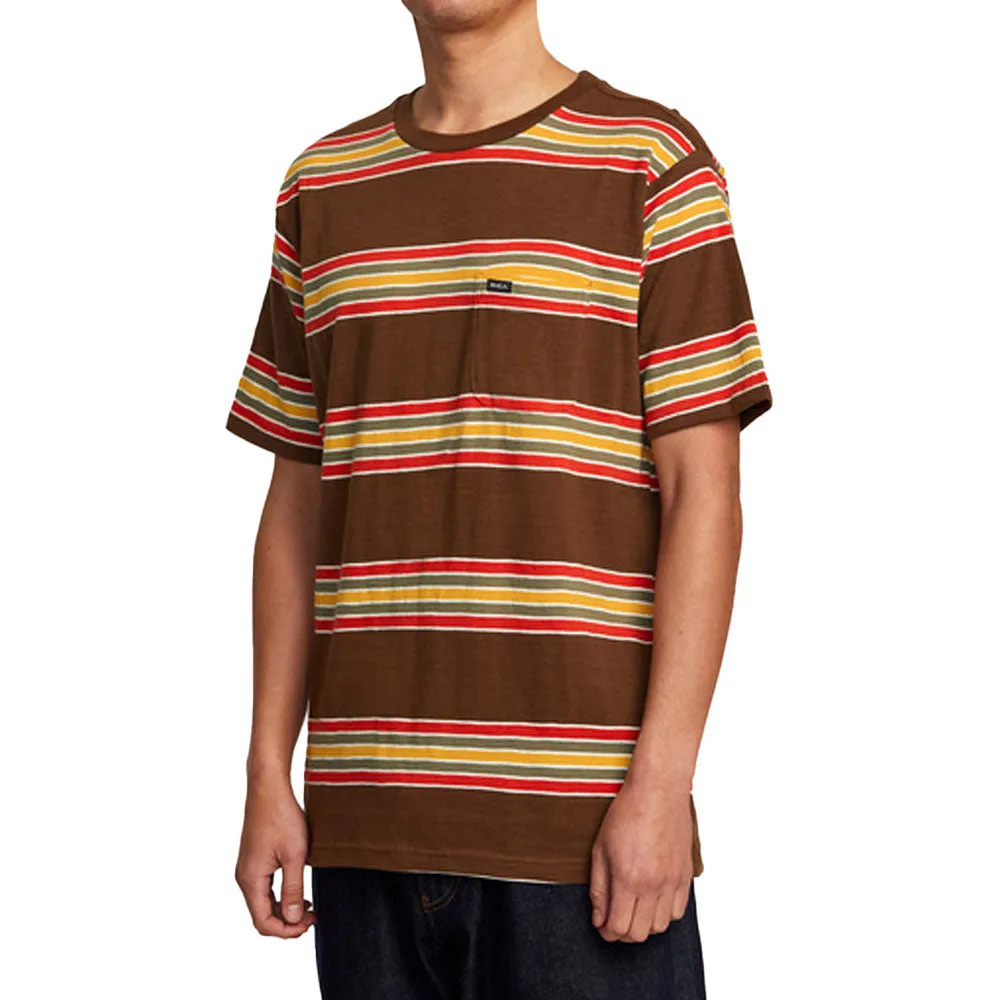 RVCA Somedays Stripe T-Shirt