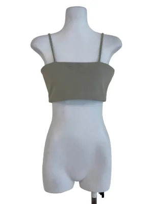 Sage Green Crop Top