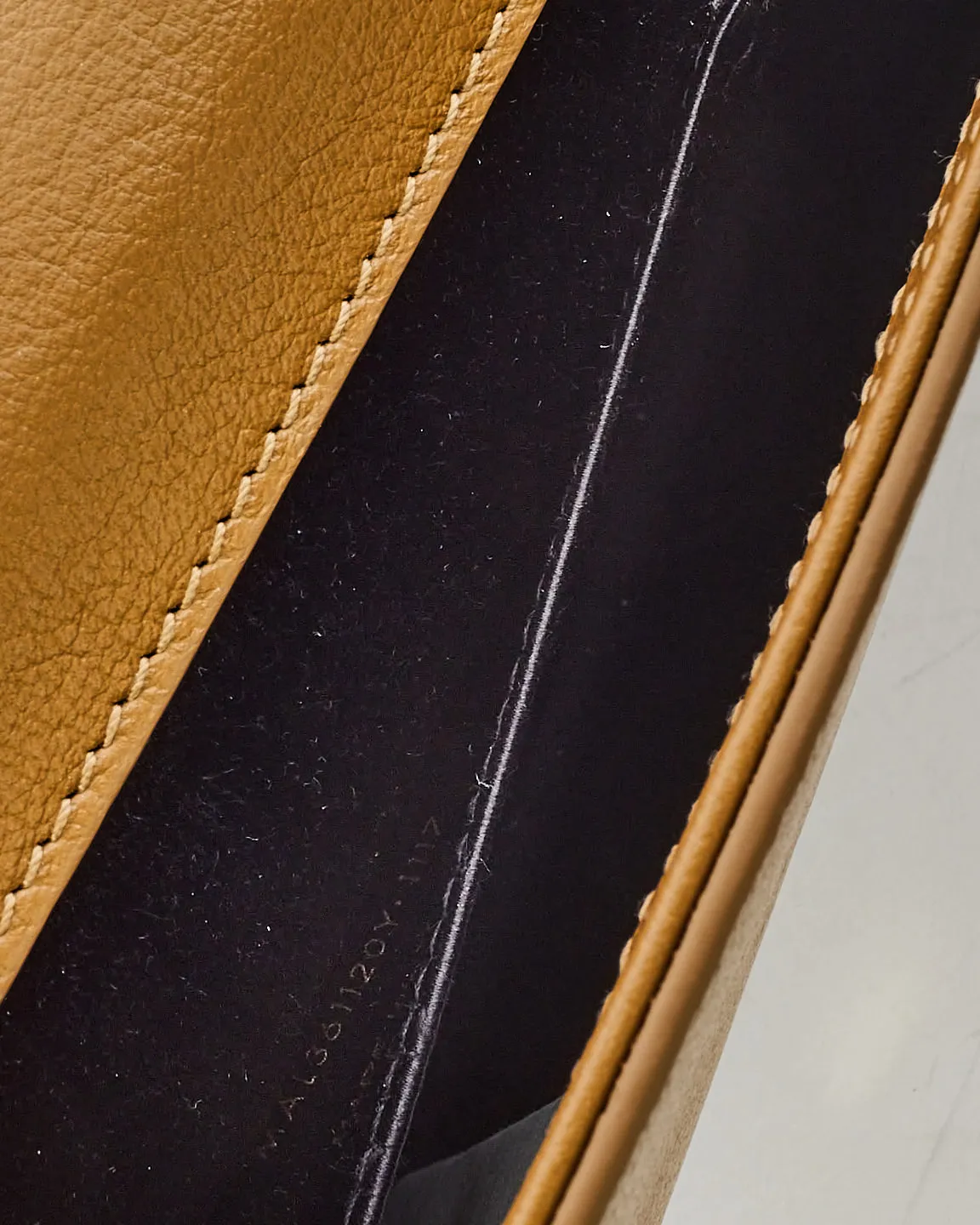 Saint Laurent Beige Calfskin Leather YSL Belle De Jour Clutch