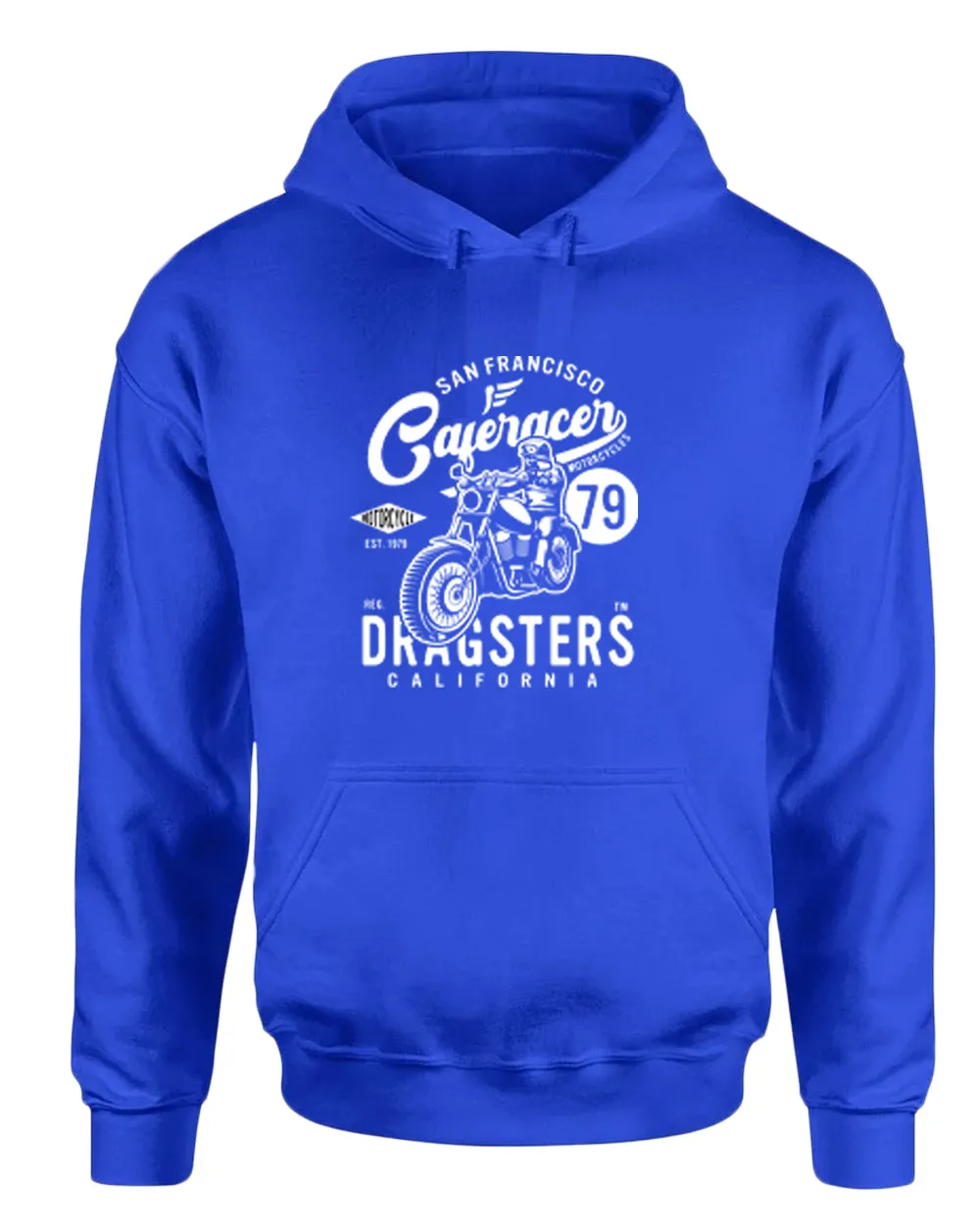 San francisco caferacer dragsters motorcycle hoodie