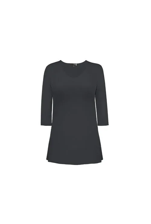 Sandra V-Neck 3/4 Sleeve Tunic - SALE