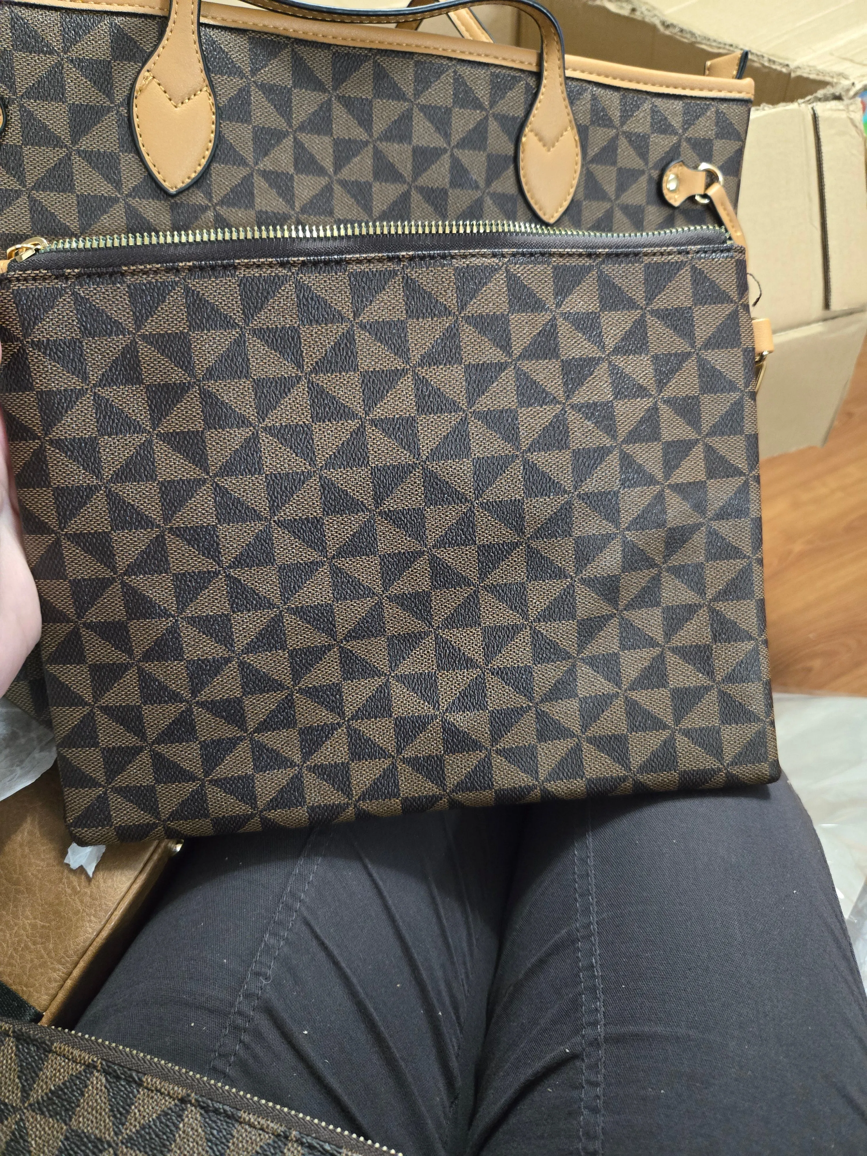Sarah 3 Piece tote set
